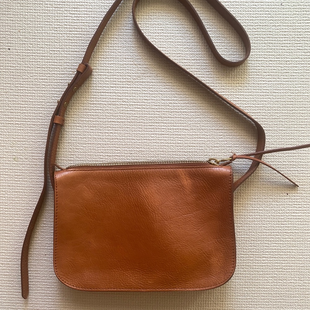 Madewell leather crossbody bag